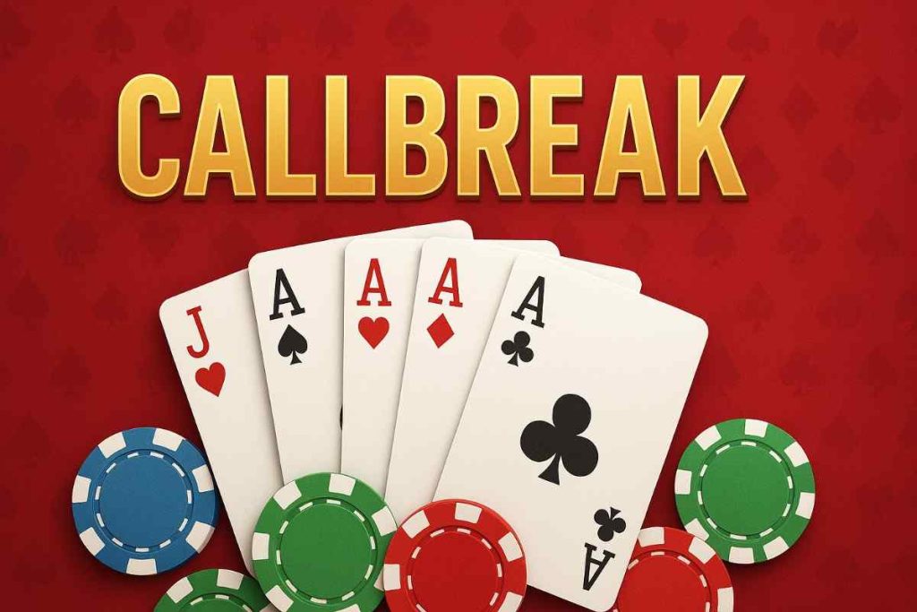 Jogo de cartas Callbreak cassino ao vivo em mesa digital
